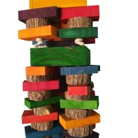Double decker (sticks and blocks)