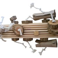 Groovy activity wall (cardboard)