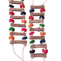 Hang Bridge with wooden blocks or circles
